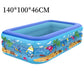 110-180CM Inflatable Swimming Pool Indoor Outdoor PVC Swimming Pool Cartoon Thickening Swimming Pool for Toddler Kids Pool