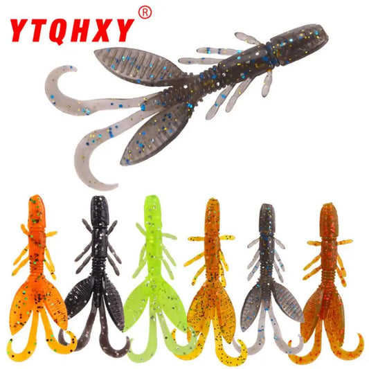 1Pcs Fishing Lure 55mm Soft Lure Fishing Lures Soft Silicone Baits Shrimp Bass Peche Gear Fishing Tackle Accessories