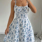Women's Summer Floral Spaghetti Strap Beach Short Dress,Womens Dresses,Woman Clothing,Woman Clothes,Sundress,New In Dress 2025