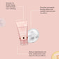 150ml Night Collagen Wrapping Mask Skin Rejuvenation Moisturizing Brightening Korean Face Mask Firming Skin Peel-Off Facial Mask