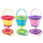 Children Beach Bucket Foldable Sand Toy Portable Play Summer Beach Water Game Telescopic Bucket Kids Toys Multi Purpose Storage