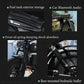 1500W 48V60AH Black Warrior Motorbikes 20inch Fat Tyre Electric Bike Adult Road Hydraulic brake E-bike Adult Road  Electric Bike