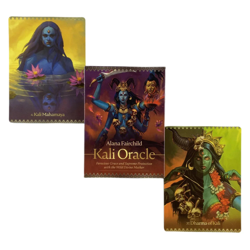 Kali Oracle Cards A 44 Tarot English Visions Divination Edition Deck Borad Playing Games