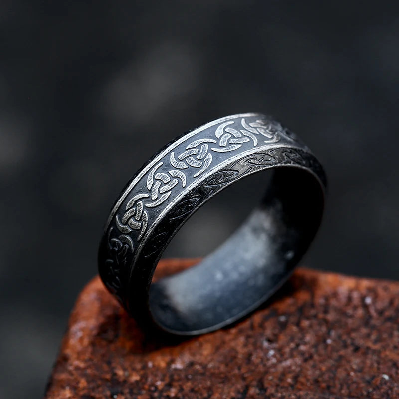 Beier 316L Stainless Steel Fashion Style MEN Women Fashion Odin Norse Viking Totem Amulet Rune Words Rings Jewelry LR-R143