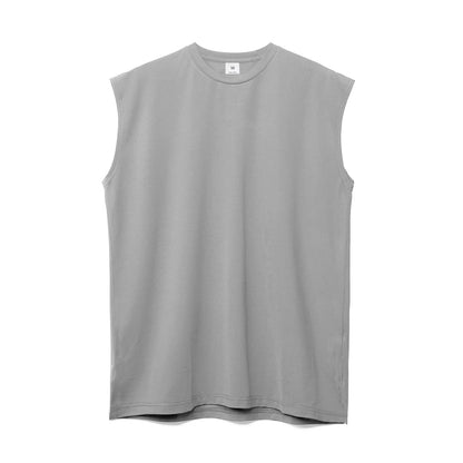 Men's Fitness Running Breathable Exercise Tank Top Sports Casual Sleeveless T-shirts Gym Clothing