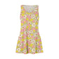 Women's Casual Print Summer Bohemian Beach Dress With Pockets V Neck Tank Dress Summer Dresses for Women 2024 Women's Dress