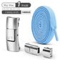8mm No Tie Shoe Laces Press Lock Shoelaces Without Ties Elastic Laces Sneaker Kids Adult Widened Flat Shoelace for Shoes
