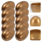 10pcs Golden Eggs Plastic Easter Eggs Fillable Easter Eggs Easter Egg Shape Candy Boxes Decoration Twisted Eggshell 55*75mm