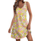 Women's Casual Print Summer Bohemian Beach Dress With Pockets V Neck Tank Dress Summer Dresses for Women 2024 Women's Dress