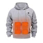 2024 Outdoor Electric USB Heating Sweaters Hoodies Men Winter Warm Heated Clothes Charging Heat Jacket Sportswear