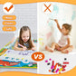 100x80CM Magic Water Drawing Mat Coloring Doodle with Reusable Magic Pens Montessori Painting Board Educational Toys Kids Gifts
