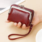Women's Wallets Vintage Style Coin Purses Large Capacity Card Holder Wrist Strap Short Small Change Storage Bag Women Wallet