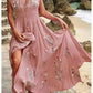 Women's Sexy Summer Print Beach Holiday Long Dresses Fashion Deep V Neck High Waist Lace Up Slim Elegant Female Bohemian Dress