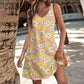 Women's Casual Print Summer Bohemian Beach Dress With Pockets V Neck Tank Dress Summer Dresses for Women 2024 Women's Dress