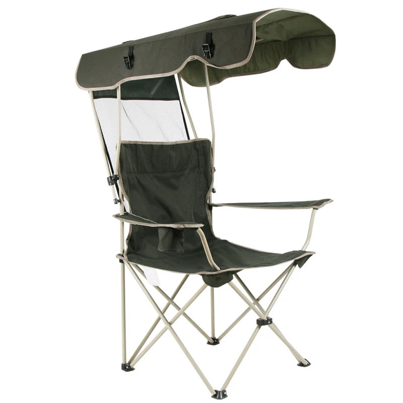 Fishing Chair Camping Chair Backrest Strap Fluffy Shade Fishing Chair Outdoor Multifunctional Strong Load-Bearing 낚시의자 Beach