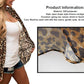 Women'S Summer Beach Kimono Cardigan Floral Print Chiffon Loose Top Bikini Cover Up Sexy Transparent Shawl Oversize Cardigan
