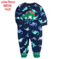 Baby Pajamas Zipper Fleece Newborn Girls Romper Warm Winter Underwear One Piece Overalls Boys Outfits Truck Infants Clothes