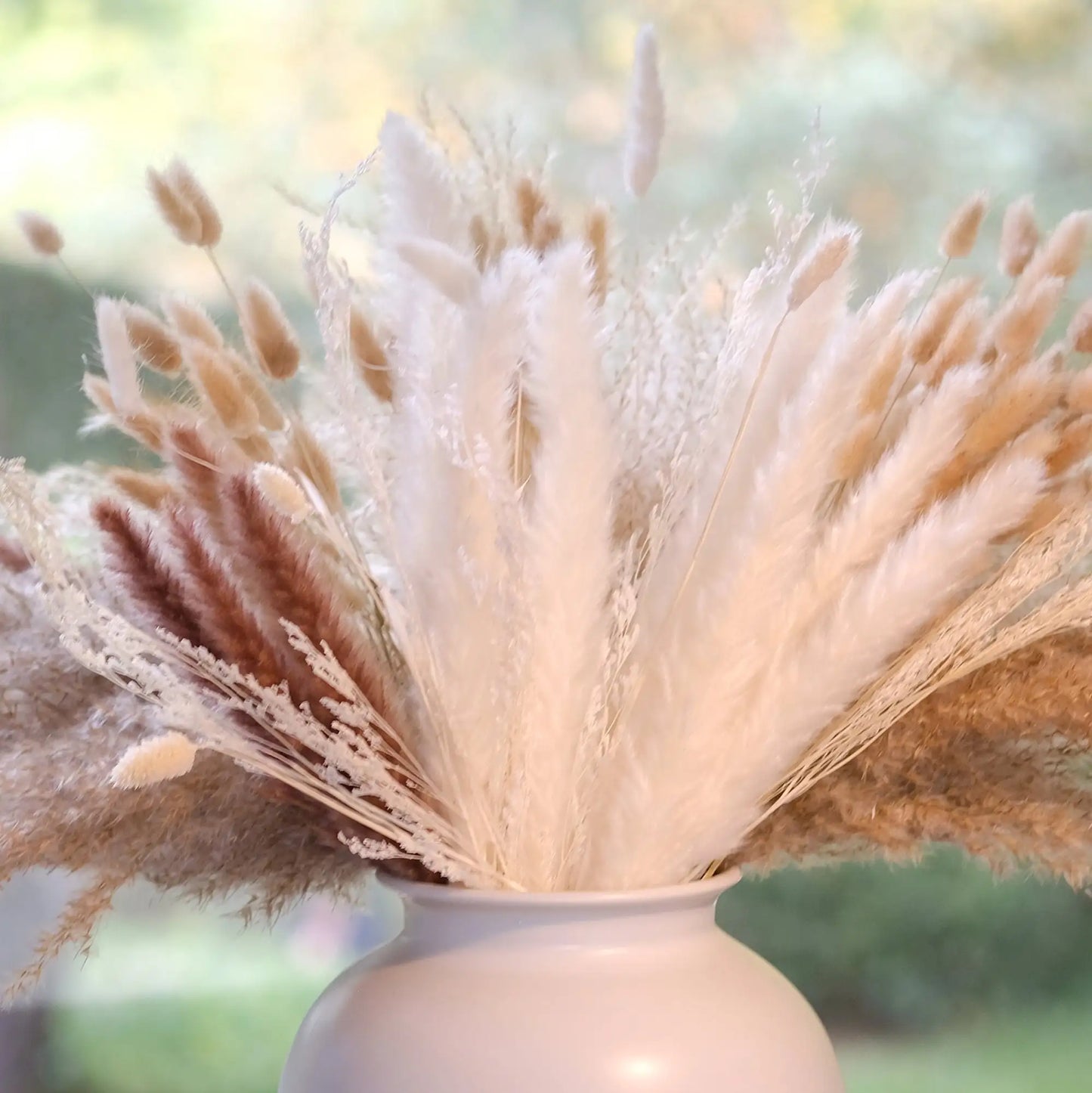 Dried Flowers Pampas Grass Flores Artificial Flowers Fake Wedding Decoration Fleurs Artificielles Naturelle Christmas Home Decor