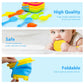 Foldable Silicone Bucket Beach Toys Summer Sand Playing Outdoor Toy Children Portable Folding Sandbox Bucket For Kids