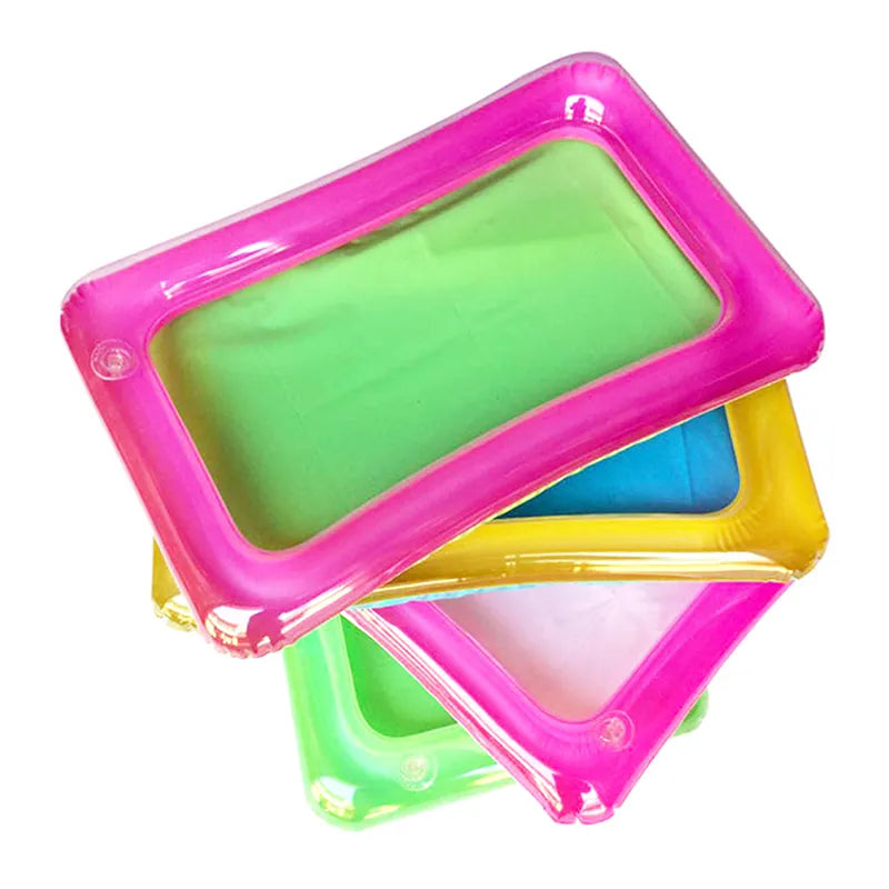 40*26cm PVC Indoor Play Sand Children Toys Inflatable Sand Tray Accessories Kid Party Toy  bulle gonflable transparente geante