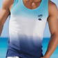 Summer Daily Casual Men's Tank Top Hawaiian Style Fish Print Men's Tank Top Seaside Party Men's Fashion Sleeveless T-shirt