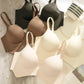 FallSweet Push Up Bra for Women Seamlesss Bras Comfortable Wireless Bralette 8cm Thick Chest Brassiere Sexy Lingerie 32-38AB