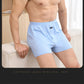 100% Cotton Men Pajama Shorts Summer Solid Elastic Waist Short Pants Casual Breathable 3D Crotch Bottoms Sleepwear pijama hombre