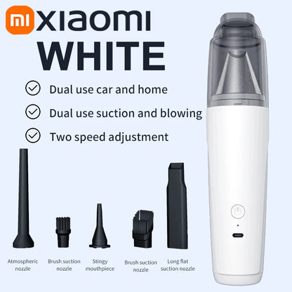 Xiaomi Car Vacuum Cleaner Metal Filter Charging High Power Wireless Portable High Suction Dust Mini Car-use Vacuum Cleaner New