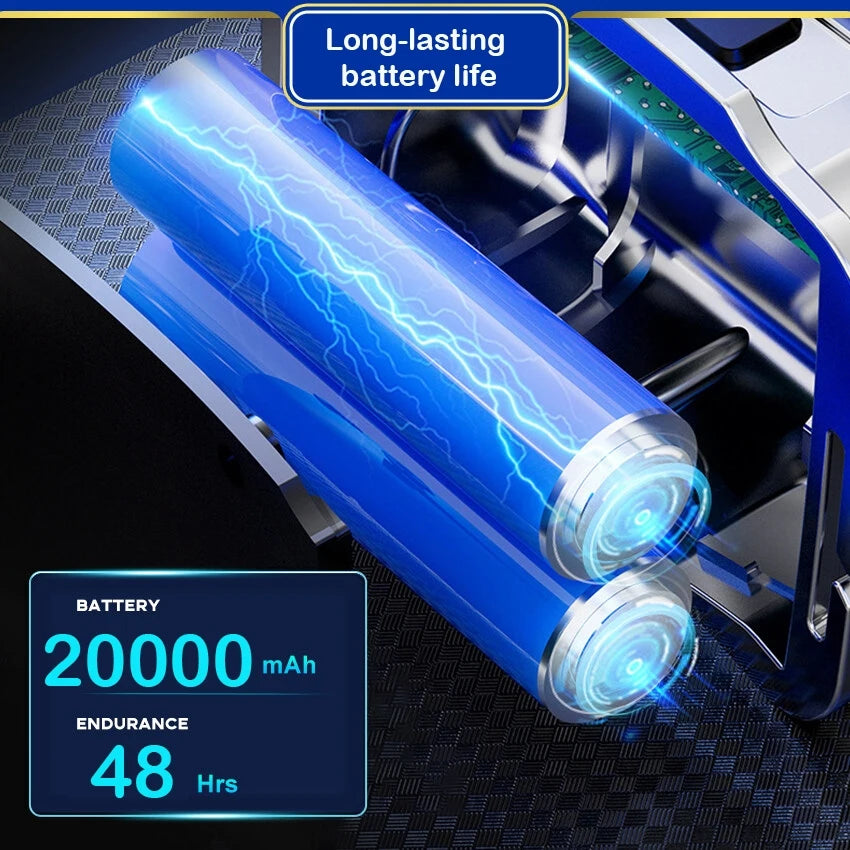 1000m High-beam Headlight Flashlight Headlamp rechargeabl waterproof Emergency Cycling Camping