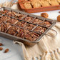 1pc Brownie Cake Pan With Dividers (12.2''x7.7'') Stainless Steel Loaf Pan Non-Stick Square Muffin Pan Blondie Bakeware