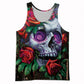Trend Skull Pattern Tank Top For Men Fashion Summer Sleeveless Abstract 3D Printed Vest Cool Streetwear Hip Hop Undershirts Tank