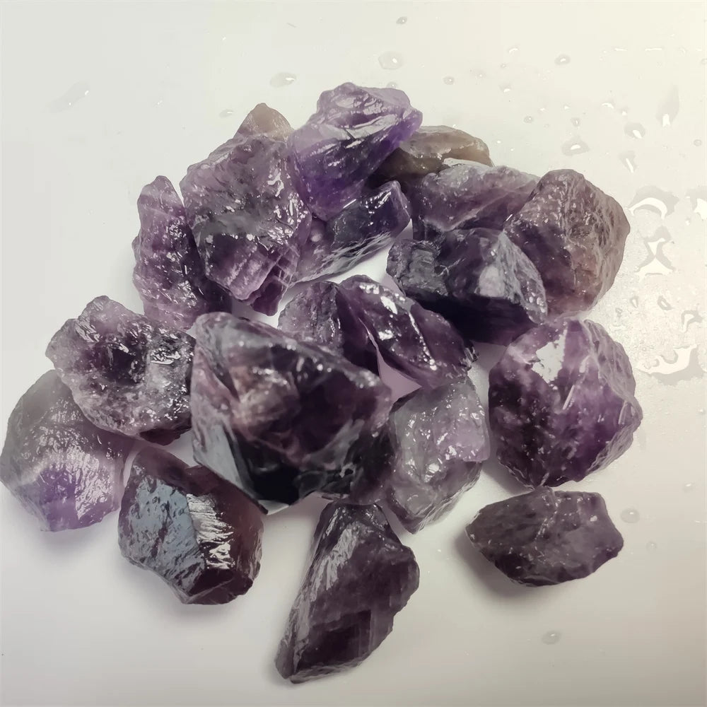 100g Healing Amethyste Pierre Naturelle Amethyst Stone Crystal Natural Crystals and Gem Stones Mineral Specimens