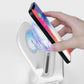 15W Wireless Charging Stand Holder Magnetic Charger Holder for iPhone 12X XS Samsung Xiaomi Wireless Charging Desktop Dock Mount