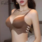 FallSweet Push Up Bra for Women Seamlesss Bras Comfortable Wireless Bralette 8cm Thick Chest Brassiere Sexy Lingerie 32-38AB