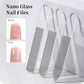 1/3Pcs Durable Nano Glass File Nail Art File Buffing Transparent Sanding Polishing Manicure Professional Nail Accessories Tool