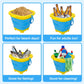 Foldable Silicone Bucket Beach Toys Summer Sand Playing Outdoor Toy Children Portable Folding Sandbox Bucket For Kids