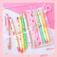 Aesthetic stationery items back to school cute fruit Ballpoint pen gel pens Elegant pens Kawaii Stationery supplies cute pens