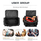 Barber Hair Scissor Comb Bag Backpack Hairdressing Tools Large Capacity Storage Pouch Haircut Box Case Suitcase Organizer