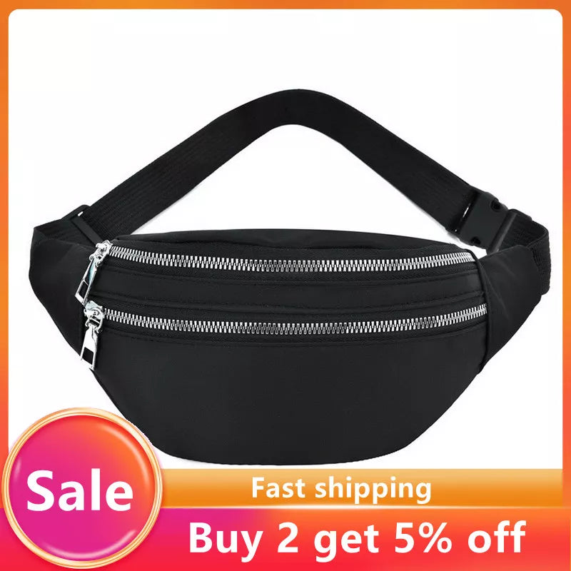 Fanny Pack Women Waist Bag Men belt pouch Waist pack Female Banana Bag for women Ladies Fashion Travel Shoulder Purse  Belt bag