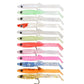 Afishlure Soft Eel White Raglou Fishing Lure Sea Small Game Bait 55mm 0.9g x10 Paddle Tail Mackerel Killing