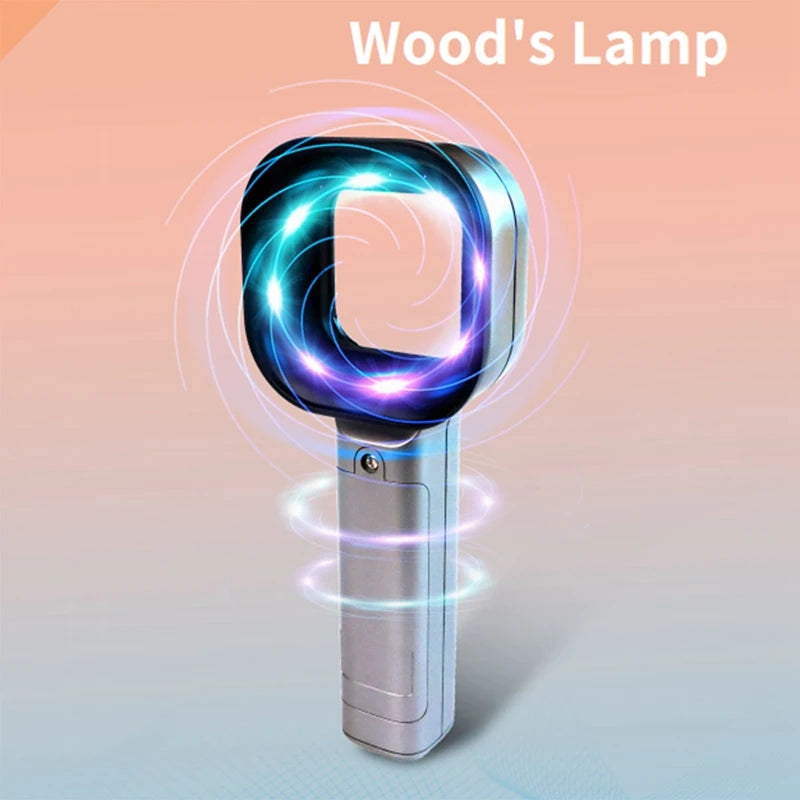 Woods Lamp Skin Analyzer Portable Facial Salon Beauty Analyzer UV Woods Lamp For Skin Care