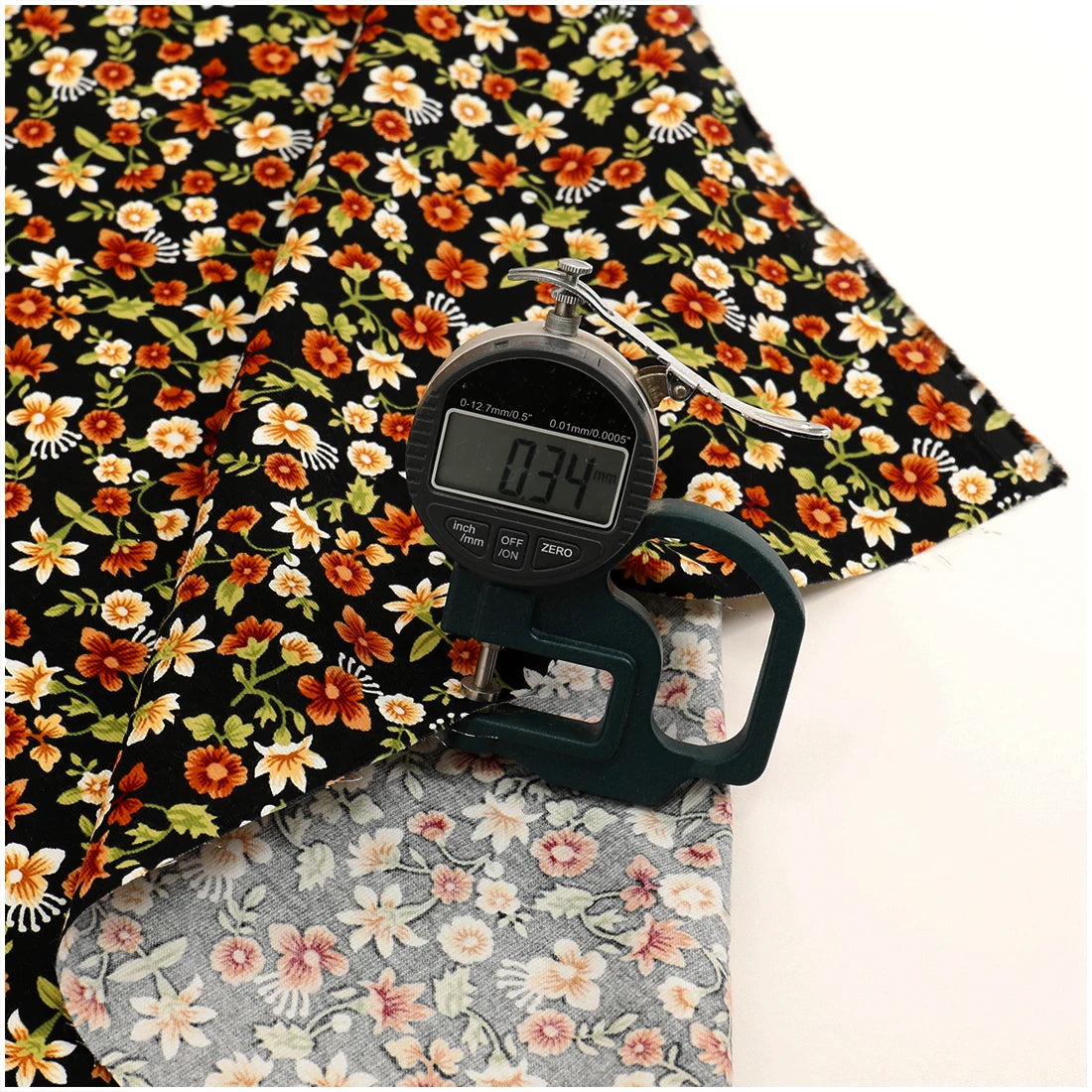 Floral Printed 100% Cotton Fine Corduroy Fabric For Appareal Dress DIY Flower Clothing Handmade Sewing Quilting Cloth