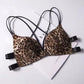 Women Flower Printed Bras Front Buckle Wireless Bralette Sexy Lingerie Comfort Push Up Floral Bras