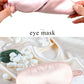 100% Pure Silk Double-Side Shading EyeShade Sleeping Eye Mask Cover Eyepatch Blindfolds Eyeshade Health Sleep Shield Light