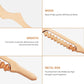 Wood Therapy Massage Tool,Body Roller Stick,Anti Cellulite Tool,Lymphatic Drainage Paddle Tool,Muscle Release Stick Rod,gua sha