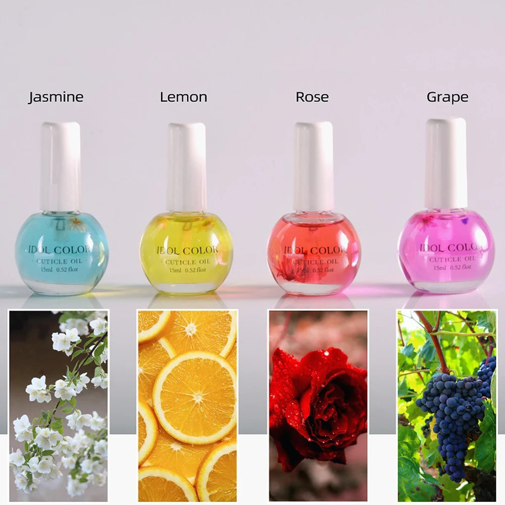 15ML Nail Nourishment Oil Universal Plant Nutrition Soften Oil Cuticle Revitalizer For Nail Treatment Manicure Care Polish #G-FT