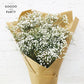 Baby's Breath Dried Flowers Gypsophila Arrangement Artificial Flowers Wedding Decoration Fleurs Sechees Christmas Home Decor