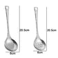 1/2Pcs New Leaky Long Handle Spoon Stainless Steel 20cm Soup Scoop Cooking Gadget for Hot Pot Restaurant Eating