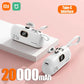 Xiaomi Mini Convenient Mobile Power Bank 30000mah Portable Fast Charging  suitable for iPhone 16 15 14 Samsung External Battery
