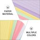 300Pcs Binder Horizontal Line Memo Book Loose-Leaf Notepads Flash Cards Small Revision Cards for Study Office NotePads